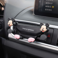 火豹车载手机支架汽车用车上手机支撑架出风口固定架型卡扣式 大米其手机支架手机座