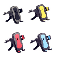 火豹车载手机支架式前挡玻璃汽车导航支架大货车挖机手机架子通用 [二代单出风口支架]颜色随机手机座