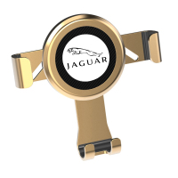 火豹捷豹手机车载支架f-pcefleljf改装通用车载手机导航支架 金色手机座