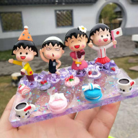 火豹可爱定制滴胶手机支架桌面摆台创意礼品可爱摆件少女心手工 紫色底座(玩偶造型随机)底盘尺寸8*12cm手机座