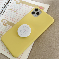 火豹所风简约懒人苹果手机配件支架网红拍摄桌面支撑指环 小狗狗手机座