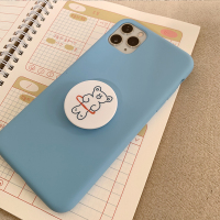 火豹所风简约懒人苹果手机配件支架网红拍摄桌面支撑指环 呼啦小熊手机支架手机座