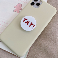 火豹所风简约懒人苹果手机配件支架网红拍摄桌面支撑指环 YAY!手机支架手机座