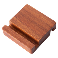 火豹实木手机平板支架北美胡桃木花梨木紫檀无拼接桌面机架 酸枝木(手机支架(实木双面无结)手机座