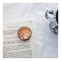 火豹卡通可爱花朵懒人指环支架刷剧桌面看电视折叠伸缩随身防摔个性创意新款情侣男女款苹果手机配件支架 女孩手机座