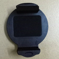 火豹悬臂架配件懒人支架手机配件桌面床头平板夹头万向双圆头三脚架夹 圆手机夹无万向头手机夹无万向头手机座