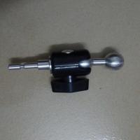 火豹悬臂架配件懒人支架手机配件桌面床头平板夹头万向双圆头三脚架夹 双圆万向头双圆头手机支架手机座