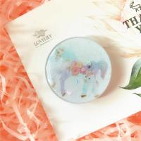 火豹梦幻少女心独角兽手机支架气囊伸缩支架 桌面懒人支架 指环扣礼品 彩色独角兽气囊支架手机座