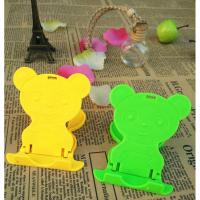 火豹手机桌面支架 可爱卡通 桌上 创意便携简约小巧折叠可调节 小熊 新疆西藏青海满30元发货手机座