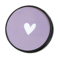 火豹网红气囊支架折叠桌面指环扣多功能拍照手机配件气垫可爱女支撑架男潮牌 紫底手绘白爱心手机座