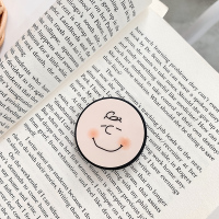 火豹(买二送一)气囊支架手机懒人桌面多功能伸缩气垫手机扣指环扣女可折叠手机配件 查理手机支架手机座