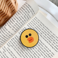 火豹(买二送一)气囊支架手机懒人桌面多功能伸缩气垫手机扣指环扣女可折叠手机配件 小鸡手机支架手机座