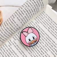 火豹(买二送一)气囊支架手机懒人桌面多功能伸缩气垫手机扣指环扣女可折叠手机配件 粉黛西手机座