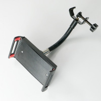 火豹手机支架ipd平板夹子通用配件多功能三脚架看电视自拍照摄影 软管夹+手机平板通用夹手机座