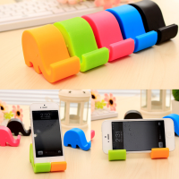 火豹超可爱大象手机平板电脑支架 小象鼻子创意多功能小礼品批發定制 大象支架200个手机座