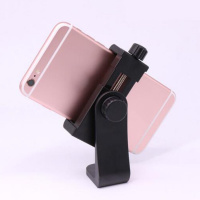 火豹手机夹平板夹三脚架夹子横竖自拍固定加大通用三角支架旋转 横竖手机夹手机座