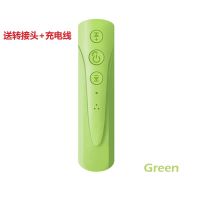 火豹车载u无损音质无线蓝牙接收器音频外置适配器音乐耳机发射器 160绿色