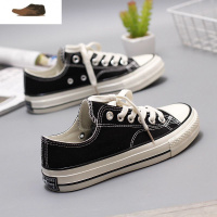 Ideamini名匡春季新款低帮系带帆布鞋学生女平底休闲鞋百搭舒适板鞋女鞋休闲鞋