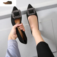 Ideamini女鞋夏季单鞋女中跟黑色上班工作鞋女职业高跟鞋女细跟2021新款休闲鞋