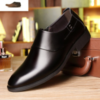 Ideamini2021新款春季正装皮鞋男单鞋百搭男鞋黑色皮英伦商务男士休闲鞋休闲鞋