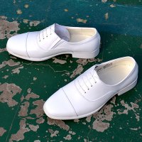 Ideamini正装凉鞋白皮鞋三节头礼服鞋男士黑白鞋婚礼保安休闲文艺休闲鞋