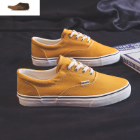 Ideamini帆布鞋男新款百搭港味情侣休闲鞋低帮平底板鞋子柔软透气球鞋休闲鞋