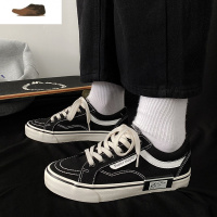 Ideamini鞋子男韩版潮流帆布鞋男士百搭休闲鞋春季ins板鞋学院风小白鞋潮休闲鞋