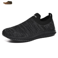 Ideamini老北京布鞋男士夏季一脚蹬休闲透气轻便老人网鞋中老年网面爸爸鞋休闲鞋