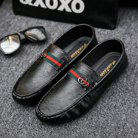 Ideamini夏季透气男鞋2021年新款豆豆鞋男士休闲鞋懒人鞋社会精小伙鞋子休闲鞋