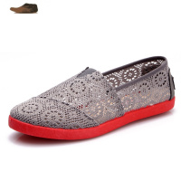 Ideamini夏天女式老北京凉鞋小白鞋网鞋镂空蕾丝透气女布鞋渔夫鞋休闲单鞋凉鞋