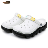 Ideamini迪特洞洞鞋女韩版学生可爱沙滩鞋凉鞋女厚底情侣防滑休闲包头拖鞋凉鞋