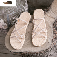 Ideamini凉鞋女ins潮平底2021年新款夏季仙女风凉拖鞋女外穿时尚沙滩鞋女凉鞋