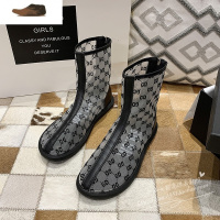 Ideamini网红凉鞋女ins潮2021夏季新款外穿百搭厚底超火内增高时装长靴女凉鞋