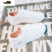 Ideamini香港休闲小白鞋女2021春季新款韩版ulzzang百搭学生平底网红板鞋休闲鞋