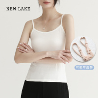 NEW LAKE莫代尔吊带背心女内搭肤色打底衫遮副乳背心夏季大码遮肚肉色上衣