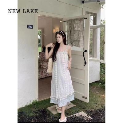 NEW LAKE[利利LLI推荐]夏季时尚仙气减龄百搭显瘦收腰百搭连衣裙