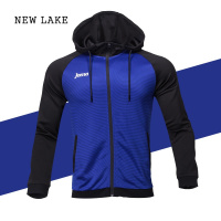 NEW LAKE/荷马 春秋亲子运动服男女运动针织夹克拉链连帽开衫足球外套