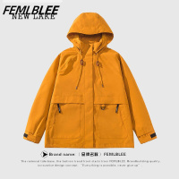 NEW LAKE故事的玫瑰刘亦菲黄亦玫同款冲锋衣女款工装外套户外夹克登山上衣