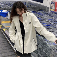 NEW LAKE动感三‍叶草冲锋衣外套女春2024新款早秋情侣三合一登山夹克