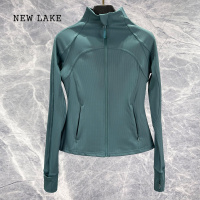 NEW LAKE立领运动外套女2024新款春秋修身开衫拉链跑步瑜伽上衣夹克健身服