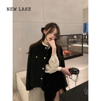NEW LAKE盐系炸街穿搭小个子洋气香风短外套女高级感轻熟夹克春秋新款2024