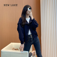 NEW LAKE夹克外套女春秋欧货时尚秋装女款2024年新款棒球服女士短外套