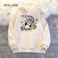NEW LAKE奶甜艺术生连帽卫衣纯棉外套帕恰狗可爱女装新款学院风jk上衣