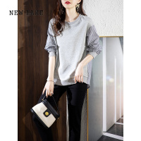 NEW LAKE欧洲站2024新品卫衣女韩版宽松设计感小众潮ins上衣