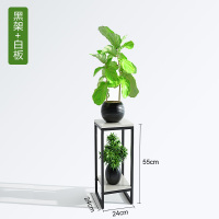 皇豹北欧铁艺花架子室内简约花盆架阳台花架置物架落地多层客厅绿萝架