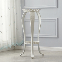 皇豹花架置物架家用办公室内客厅阳台大盆绿萝铁艺花架落地式欧式花架