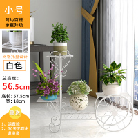皇豹花架子落地式铁艺挂架室内装饰绿萝多肉花盆架欧式阳台多层置物架