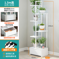 皇豹绿萝吊兰花架子特价装饰铁艺落地阳台置物架多层室内家用客厅花架花架