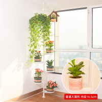 皇豹[特价]顶天立地花架子室内多层窗台阳台客厅缝隙肉肉小飘窗花架花架