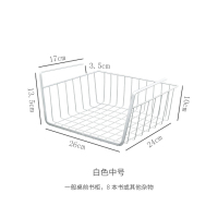 皇豹厨房吊柜下挂篮分层置物架宿舍衣柜桌下隔板收纳简约宿舍留白置物架